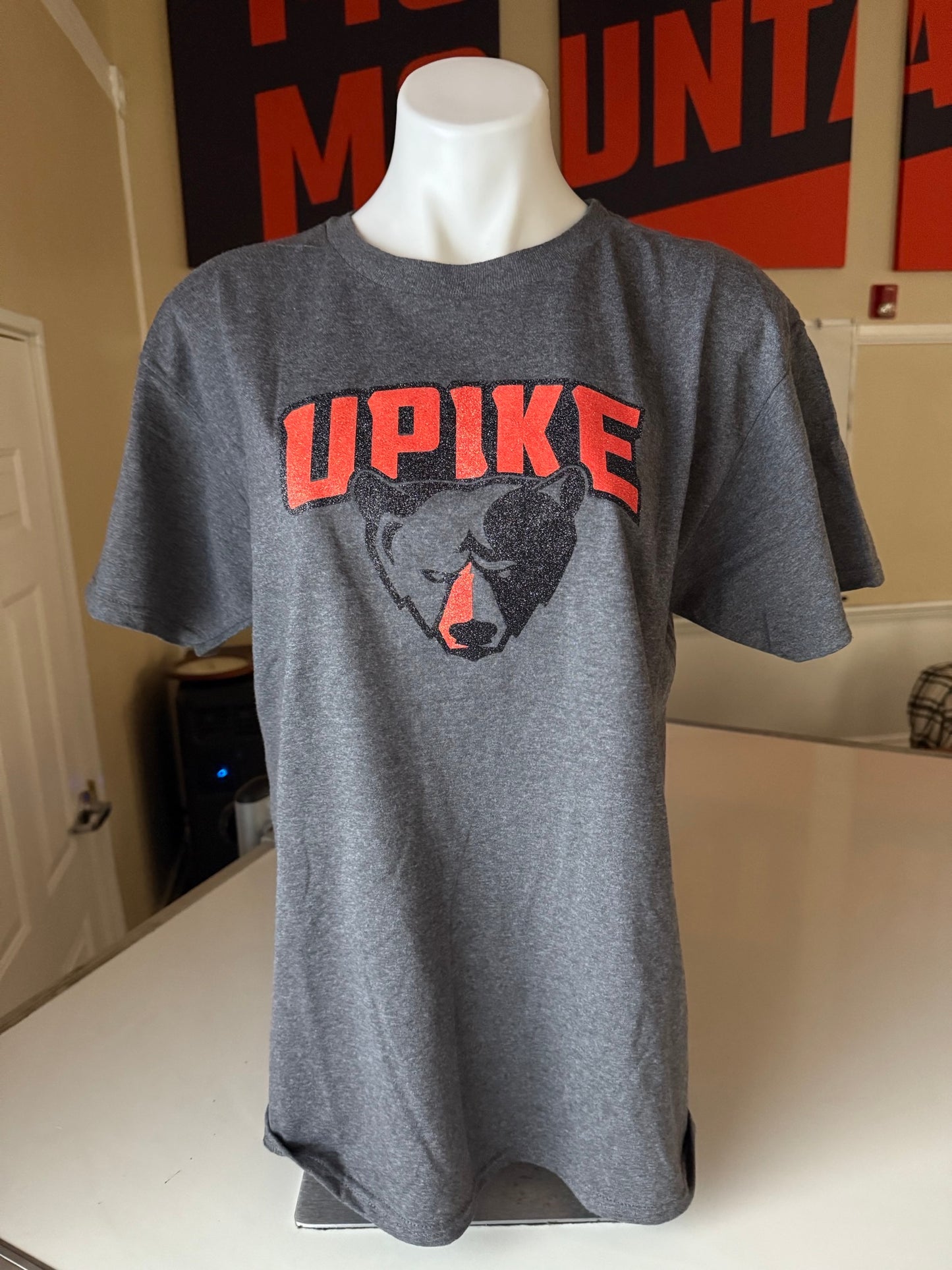 Glitter Athletic Graphic T-Shirt