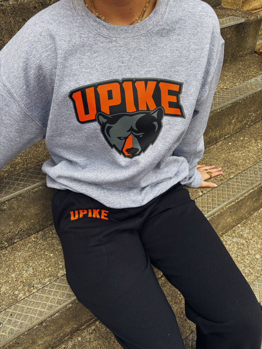 Light Gray Crewneck Sweatshirt